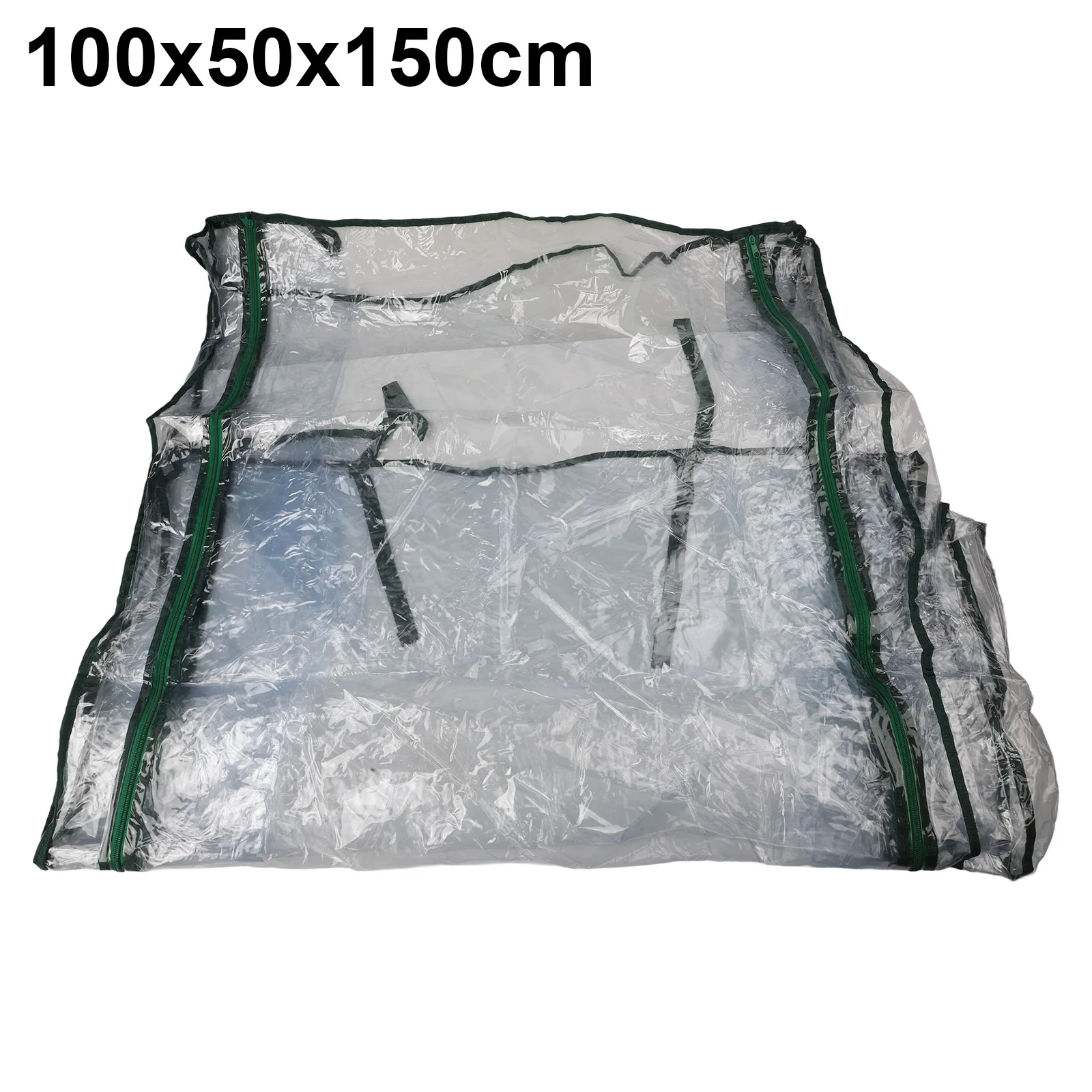 

For Home Gardening Greenhouse Cover PVC Greenhouse 100x50x150 Cm Aluminum Foil Greenhouse Ample Growing Space Convenient Access