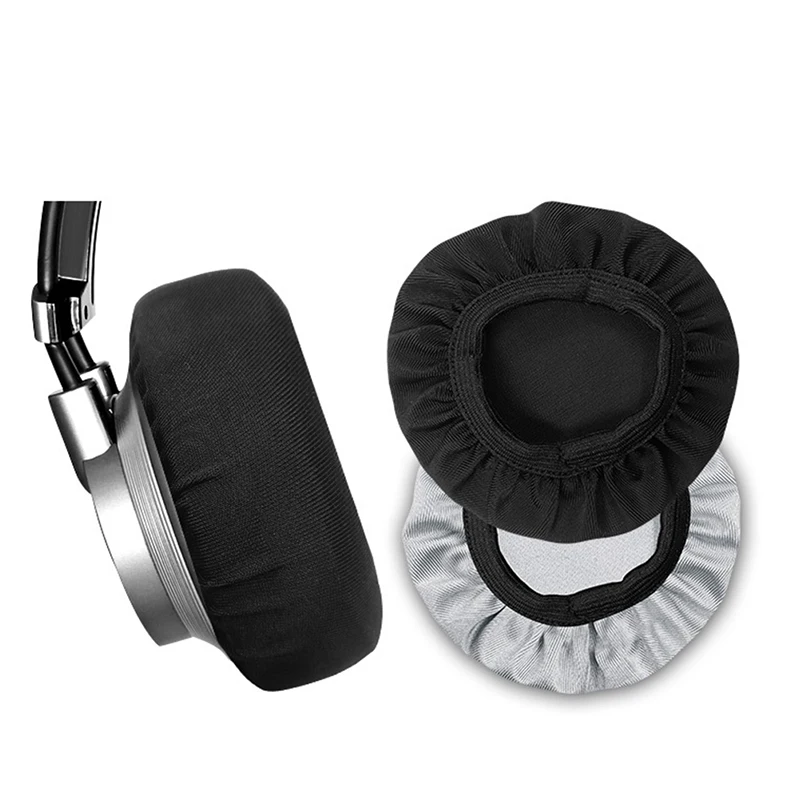 1Pair Headphone Cover Elastic Washable Earcup Protector Headphone Dustproof Cover for On-Ear Headphone high quality