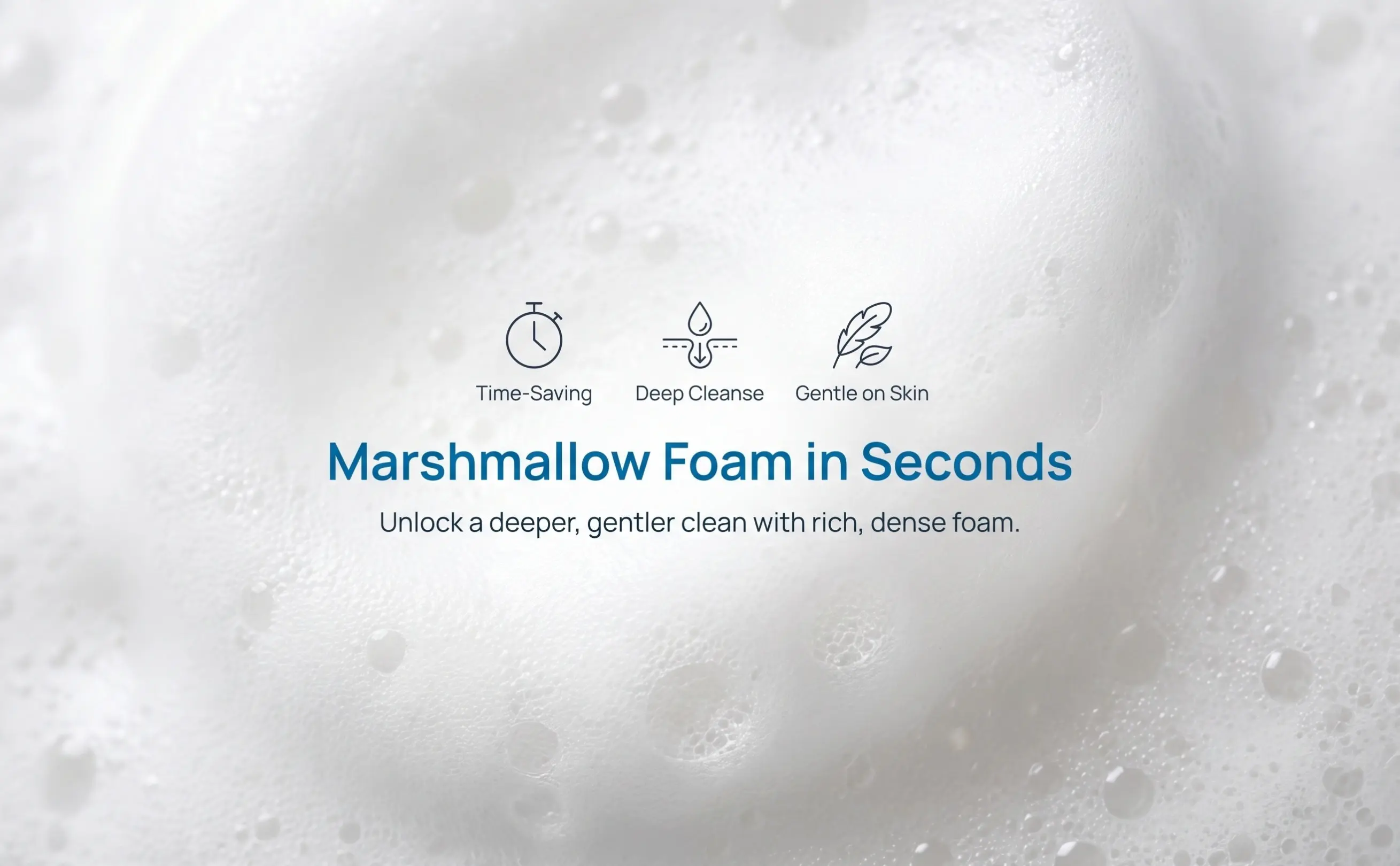 2Pcs Foam Maker for Face Wash Generates Luxurious Lather Easily Saves Cleanser Money Portable Bubble Maker for Daily Skincare