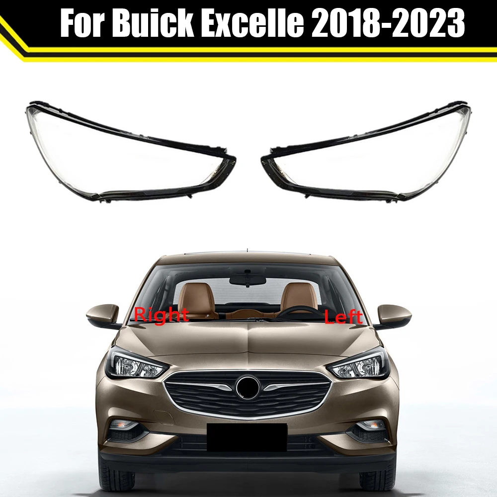

Car Front Headlight Cover Auto Headlamp Lampshade Lampcover Head Lamp Light Clear Lens Shell For Buick Excelle 2018-2023