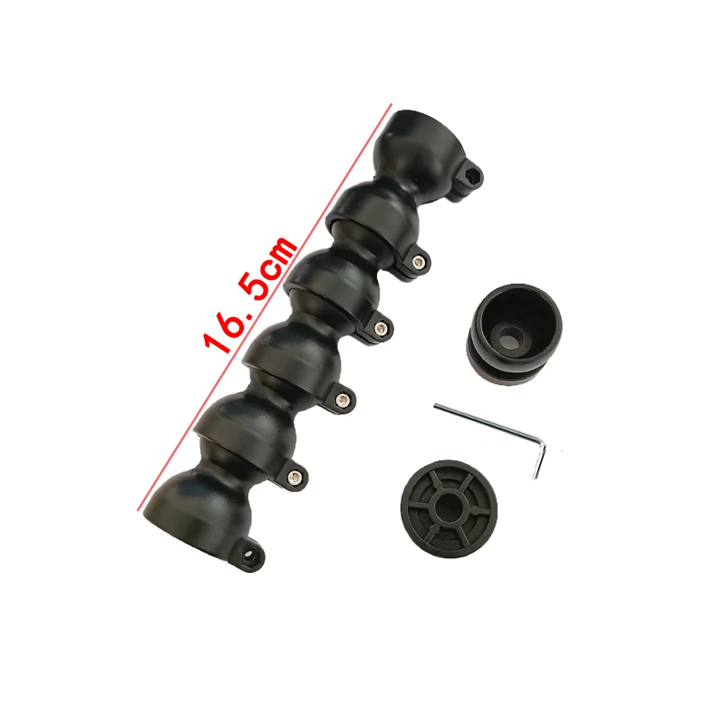 Black Flexible Stand for Car Dent Removal Lamp Gooseneck Pipe for Car Dent Removal Light Suction Cups
