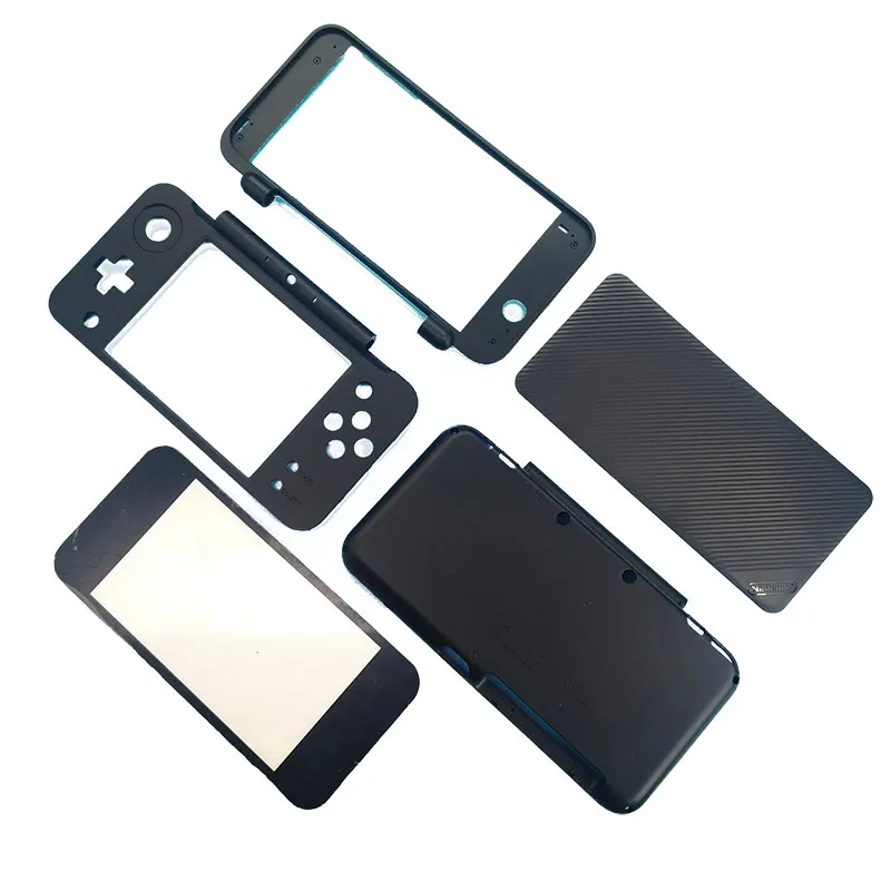 Brand NEW Per NEW2DSXL 2DSXL LL Sostituzione Alloggiamento Completo Borsette Caso Della Copertura Specchio LCD Obiettivo Anteriore per la NUOVA Console di Gioco 2DS XL LL