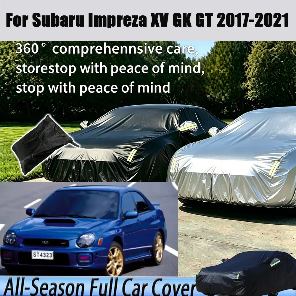 

Outdoor Protection Full Car Cover Snow Cover Sunshade Waterproof Dustproof Exterior For Subaru Impreza XV GK GT 2017-2021 2020