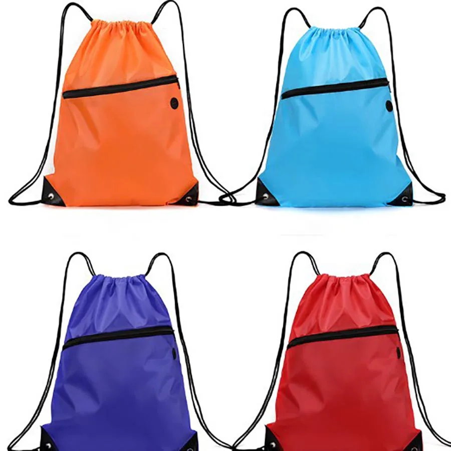 Drawstring Backpack, Lightweight and Large Capacity Outdoor Sports and Fitness Bag, Men's and Women's Travel Bags