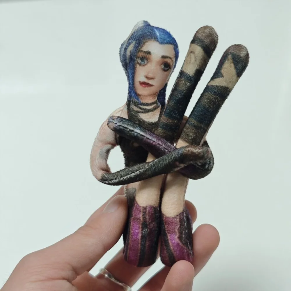 Legend Jinx Ekkos دمية قطيفة Jinx Legend Vi دمية محشوة من القطيفة التميمة هدية عيد الميلاد والكريسماس