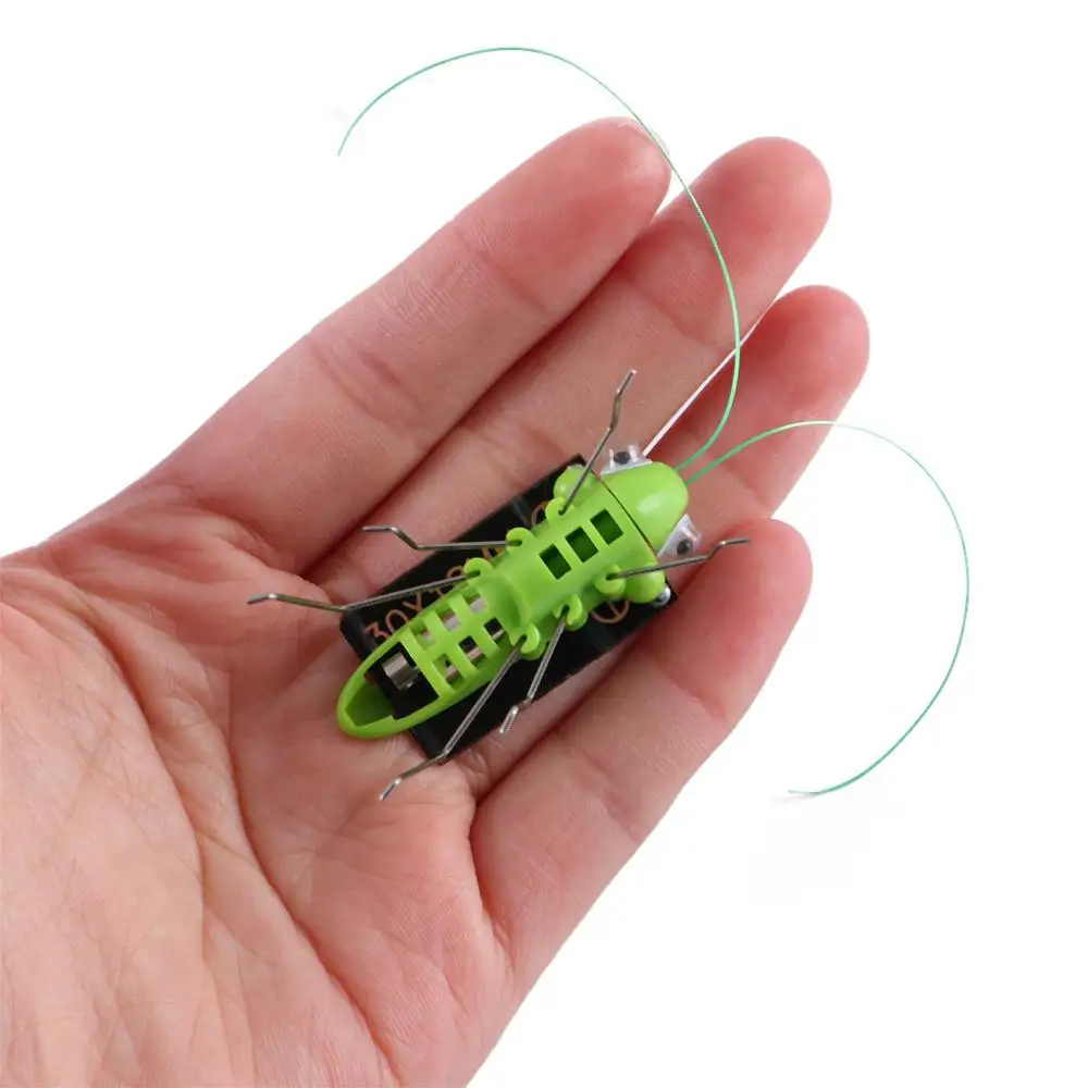 Gadget ของขวัญของเล่นเด็กสําหรับเด็ก Mini ของเล่นพลังงานแสงอาทิตย์ Grasshopper Solar Grasshopper พลังงานแสงอาทิตย์แมลงพลังงานแสงอาทิตย์คริกเก็ต