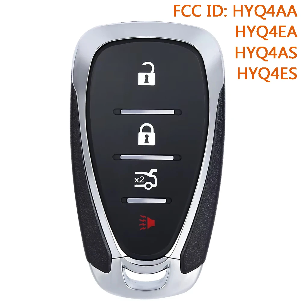 

Пульт дистанционного управления KEYECU HYQ4ES HYQ4AA HYQ4EA для Chevrolet Camaro Cruze Malibu 2016-2024 годов выпуска