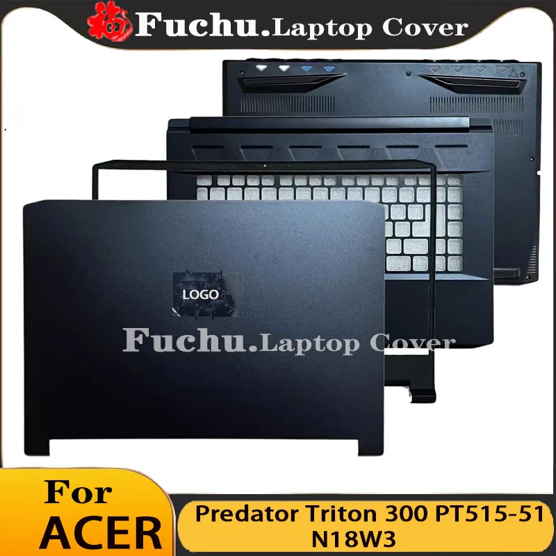 

New For Acer Predator Triton 300 PT515-51 N18W3 Replacemen Laptop Accessories Lcd Back Cover/Palmrest/Bottom With LOGO Black