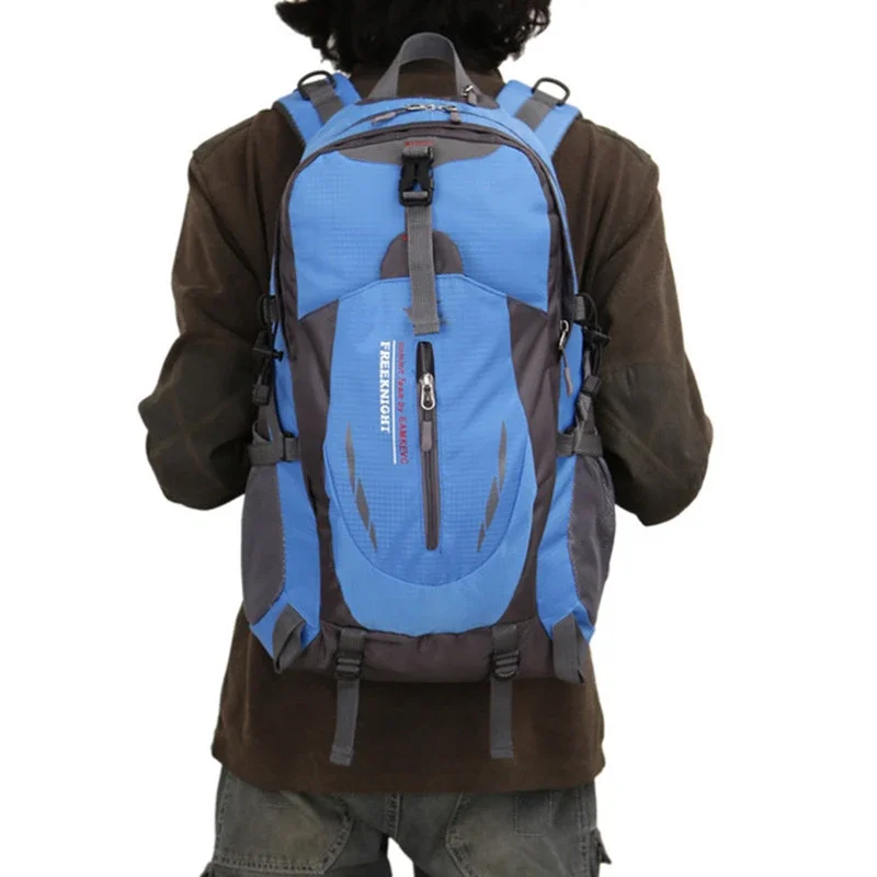 Summer Outdoor  Mountaineering Unisex Sports Waterproof Wear Resistant Knapsack Hiking Camping Fishing Touristic Bag