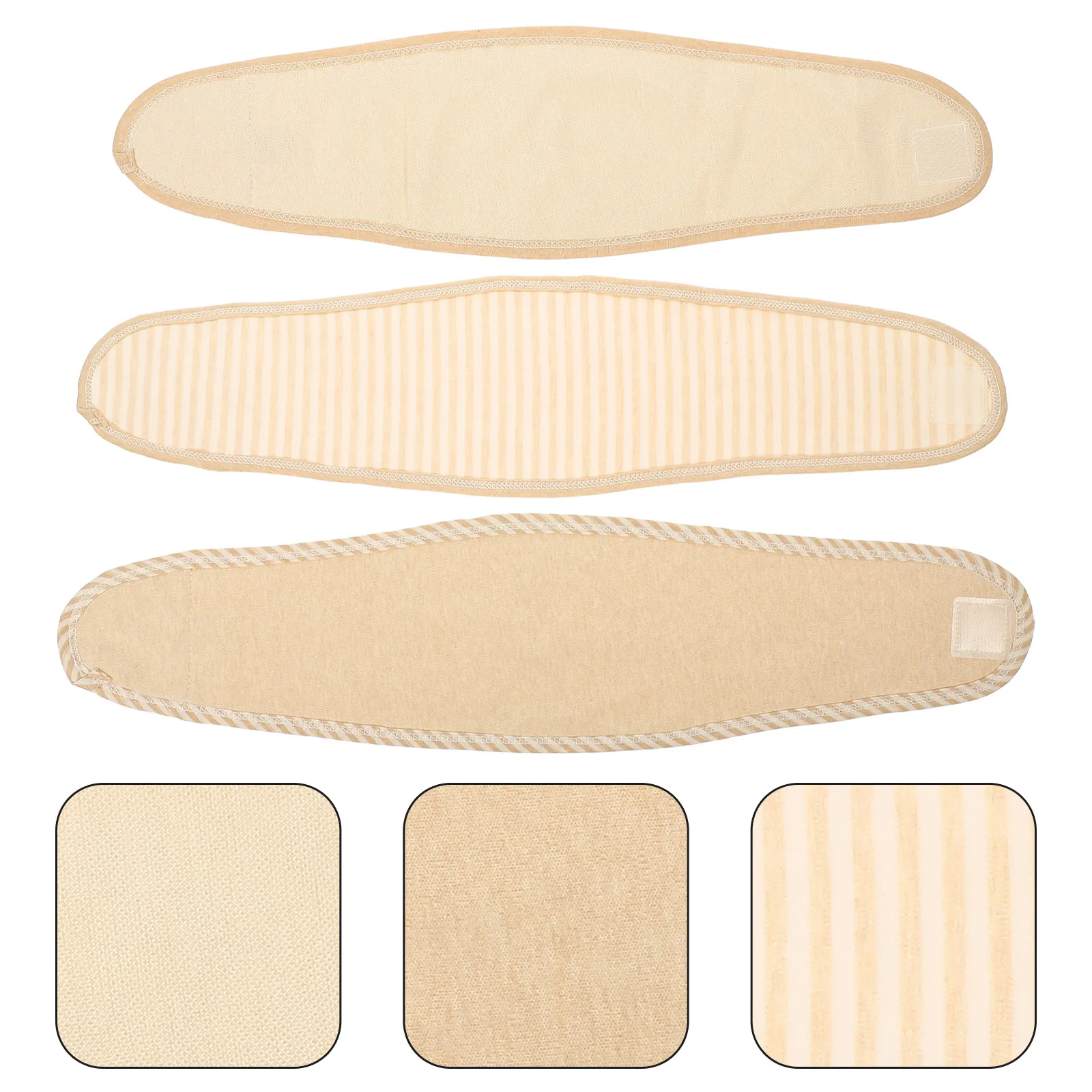 

3pcs Baby Belly Band Cotton Newborn Umbilical Cord Protector Breathable Infant Abdomen Wrap Anti-Cold Belly Button Cover For