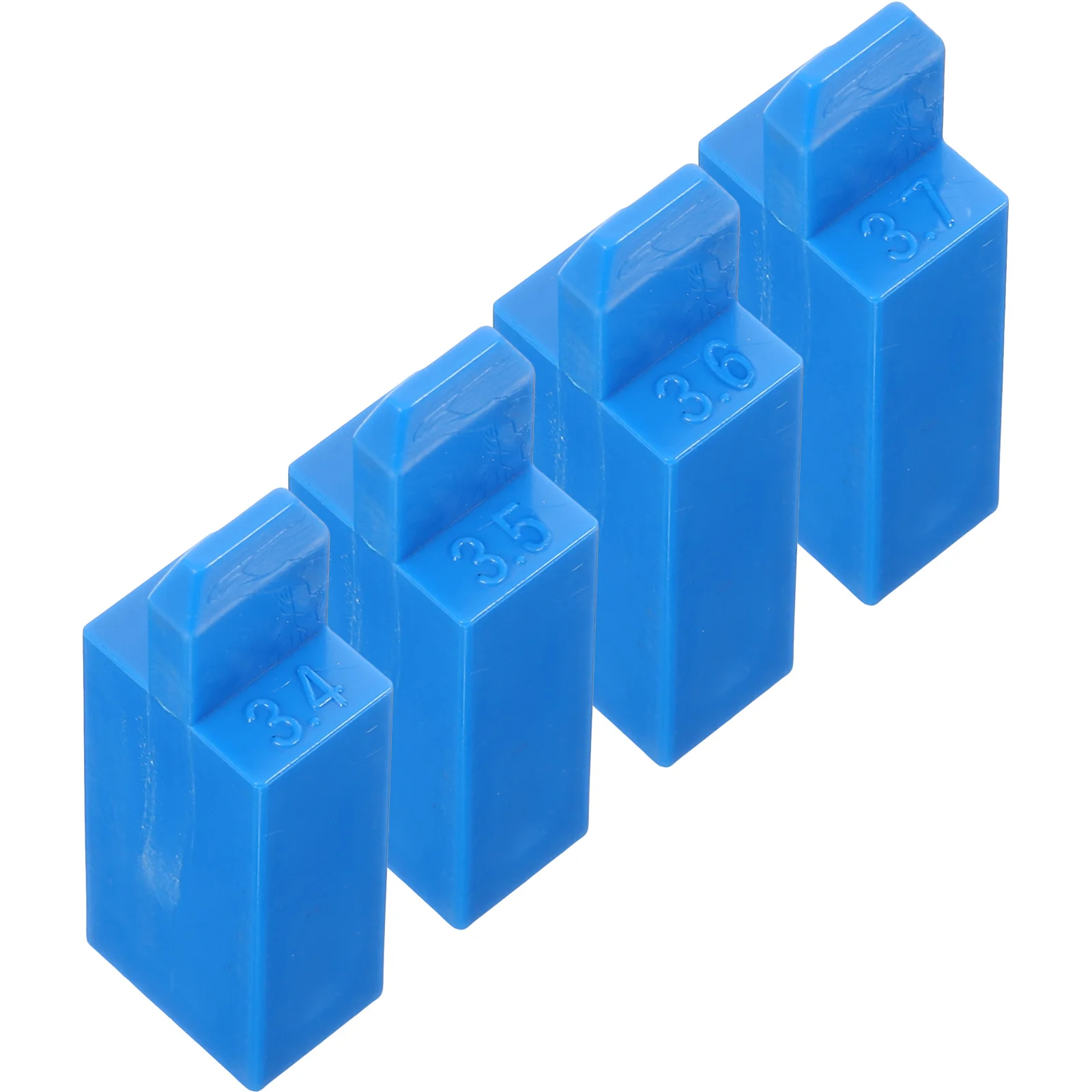 

4Pcs Piano Mute Blocks ABS Durable Piano Tuning Tool Professional Practice Accessories Muffler Blocks for Grand and Upright