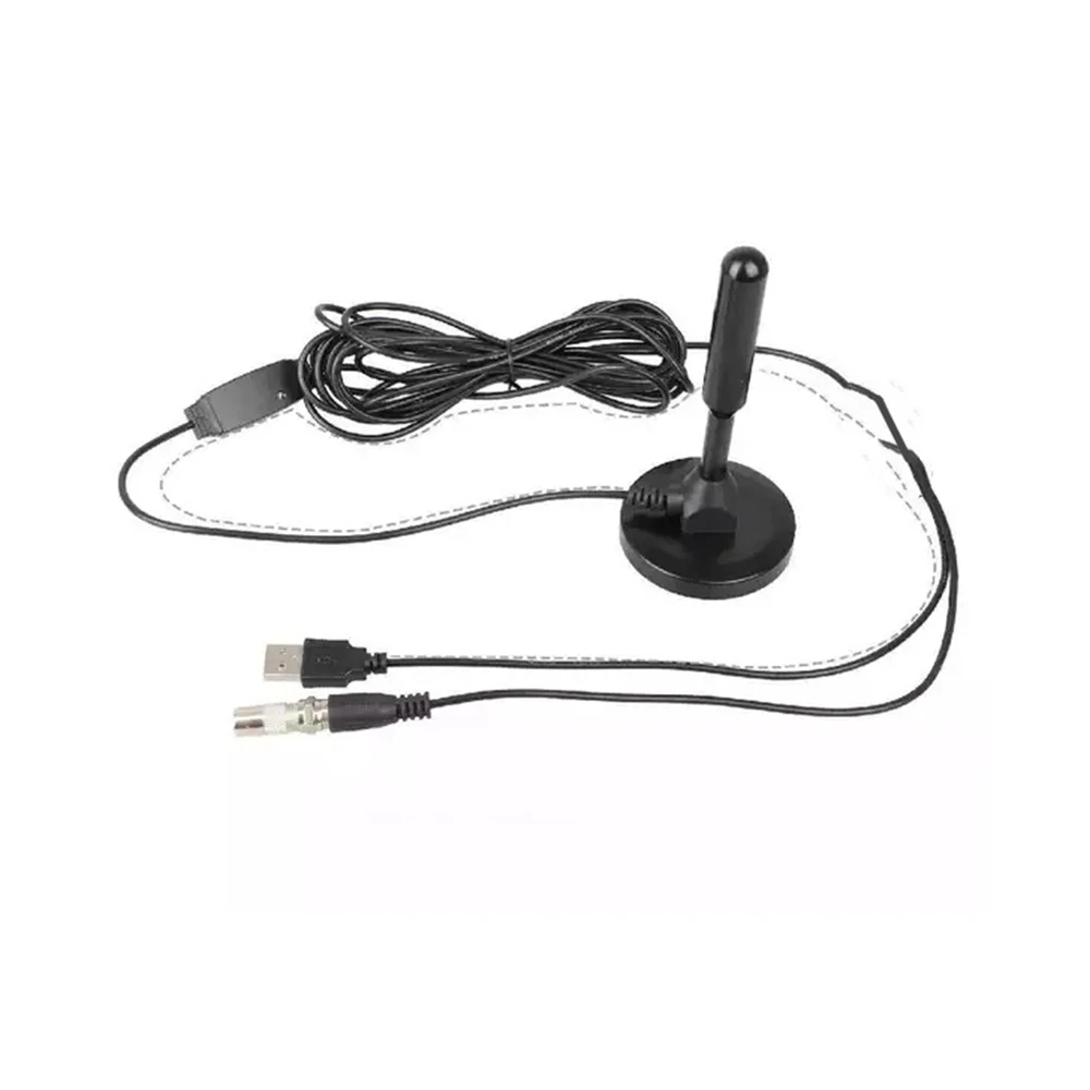 Antenna TV cccam amplificata per interni digitale HD 200 miglia Ultra HDTV con amplificatore VHF/UHF risposta rapida Set aereo esterno