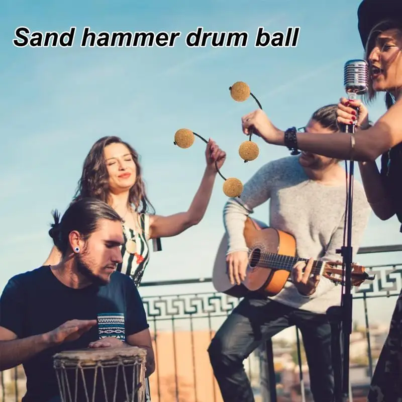 Rhythm Sand Ball Ergonomic Sand Ball For Musicians Smooth Texture Hand Shaker Hand Percussion Shakers For Enhanced Musical