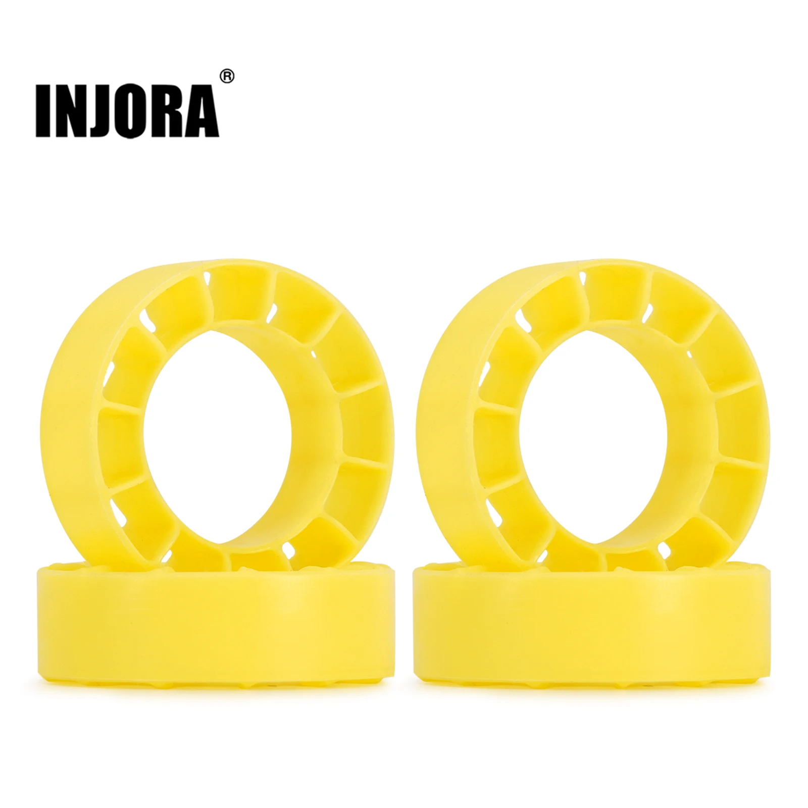INJORA Silicone Rubber Tire Inserts for 0.7