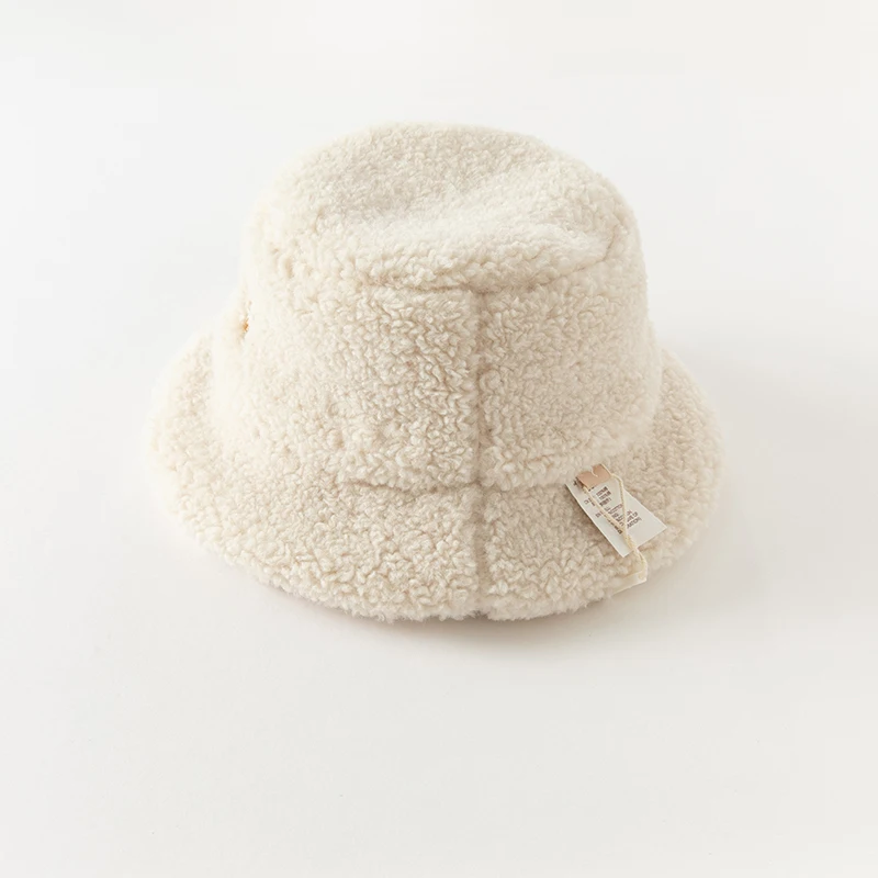 Dave Bella Beige Baby Winter Hat Boy Girl Kids Warm Hat Outdoor Fashion Child Girls Baby Accessories DB4237749