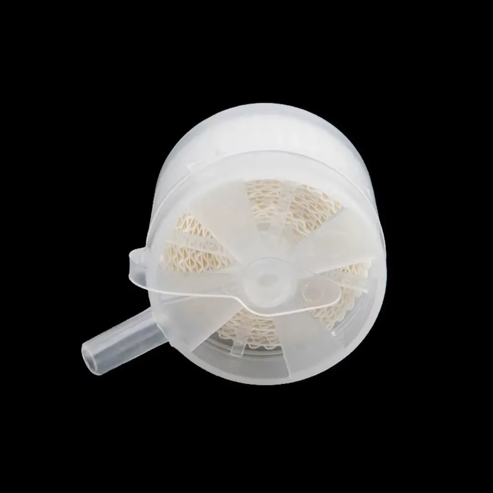 Disposable Heat Moisture Exchanger L/T Type With Thin Filter Paper Moisture Exchange Filter Sterilized Disposable Filter