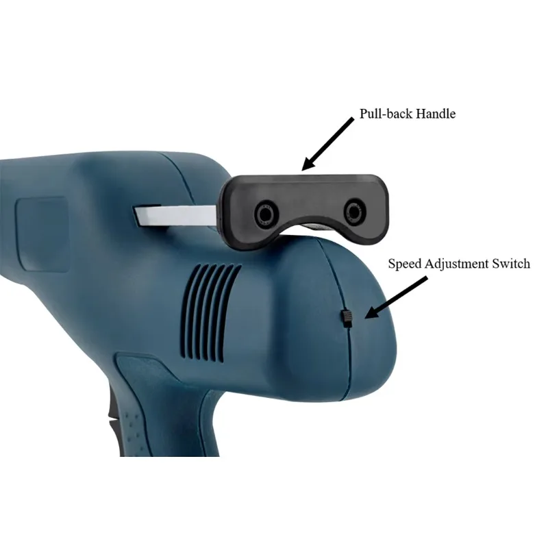 400 مللي/600 مللي 1:1 الكهربائية المزدوجة تعويض حقن بندقية مزدوجة برميل بطارية سيليكون السد بندقية