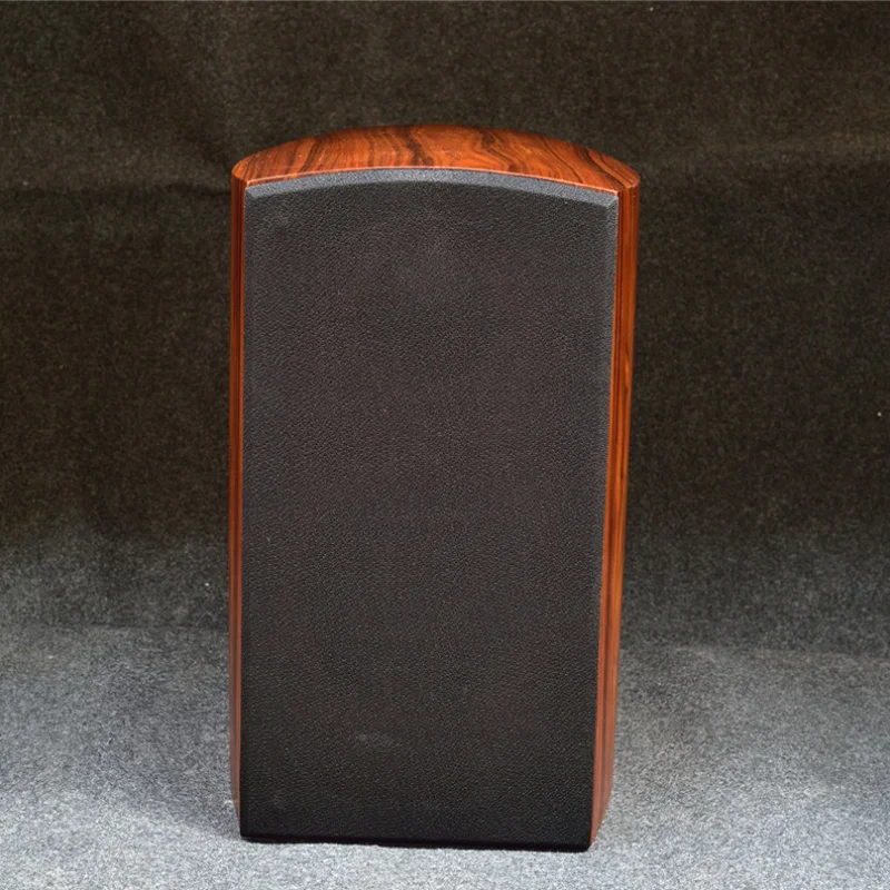 K-003เอวกลองรูปร่าง6.5นิ้ว Bookshelf Speaker Empty ตู้เอวกลอง Rosewood Veneer ลำโพงที่เหมาะสม Sounddesign