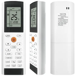 Air conditioner remote control yacifb yac1fb yac1fb6 yac1fb9 für klimaanlage tadiran electro lux grEE ZACS-07 hpf