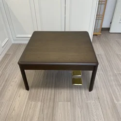 Modern Wood Table Japanese Kotatsu Square 75cm Living Room Japan Style Tatami Foot Warmer Heated Wooden Coffee Tea Table