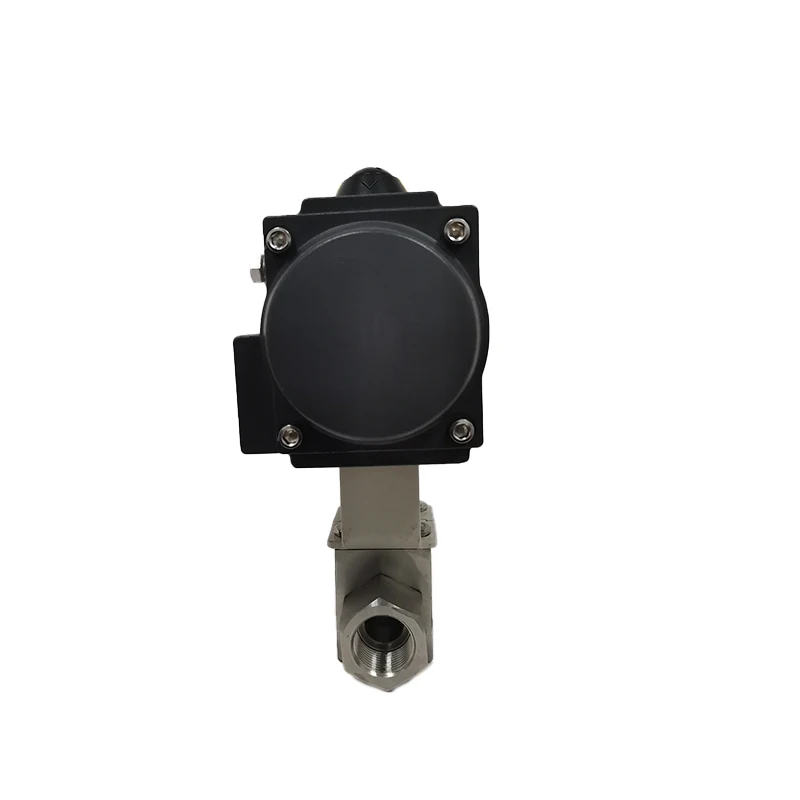 Pneumatic High Pressure Ball Valve 1000 PSI 1/2 
