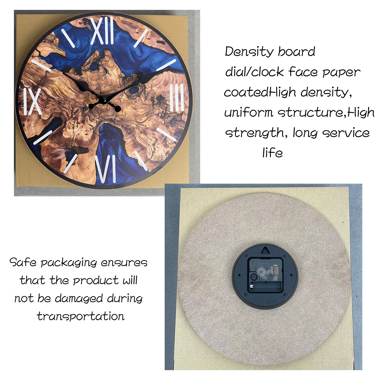 مجردة الأرقام الرومانية ساعة حائط خشبية غرفة المعيشة غرفة نوم المطبخ ديكور المنزل ساعة حائط ساعة كوارتز صامتة هدية عيد 10 بوصة 12 بوصة 14 بوصة 16 بوصة (بدون بطاريات)