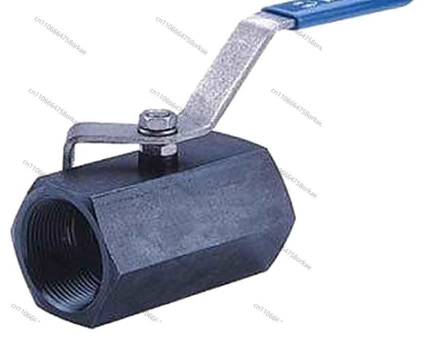 304 Stainless Steel Internal Thread Hexagon Ball Valve One-piece Female Carbon Steel Wire Spiking Valve 1/4