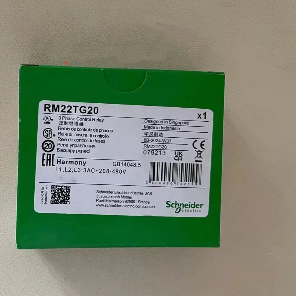 RM22TG20 3-phase control relay