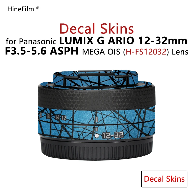 

Lumix G 12-32mm Lens Sticker Wrap Cover Skin For Panasonic Lumix G 12-32 f/3.5-5.6 Lens Decal Anti-Scratch Protector Coat