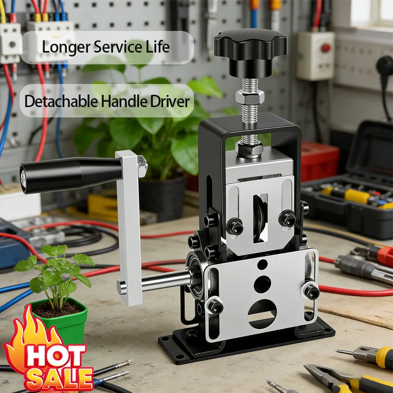 

Ручной инструмент для зачистки проводов, электрическая дрель, устройство для очистки медного лома, ручная рукоятка, прочный портативный электрический резак для проволоки