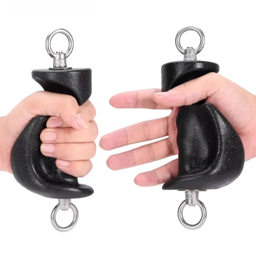 Tricep Rope Pulldown Attachments Grip Anti Slippery Cable Machine Gym Workout Lat Pull Down Bar for Fitness Enthusiasts