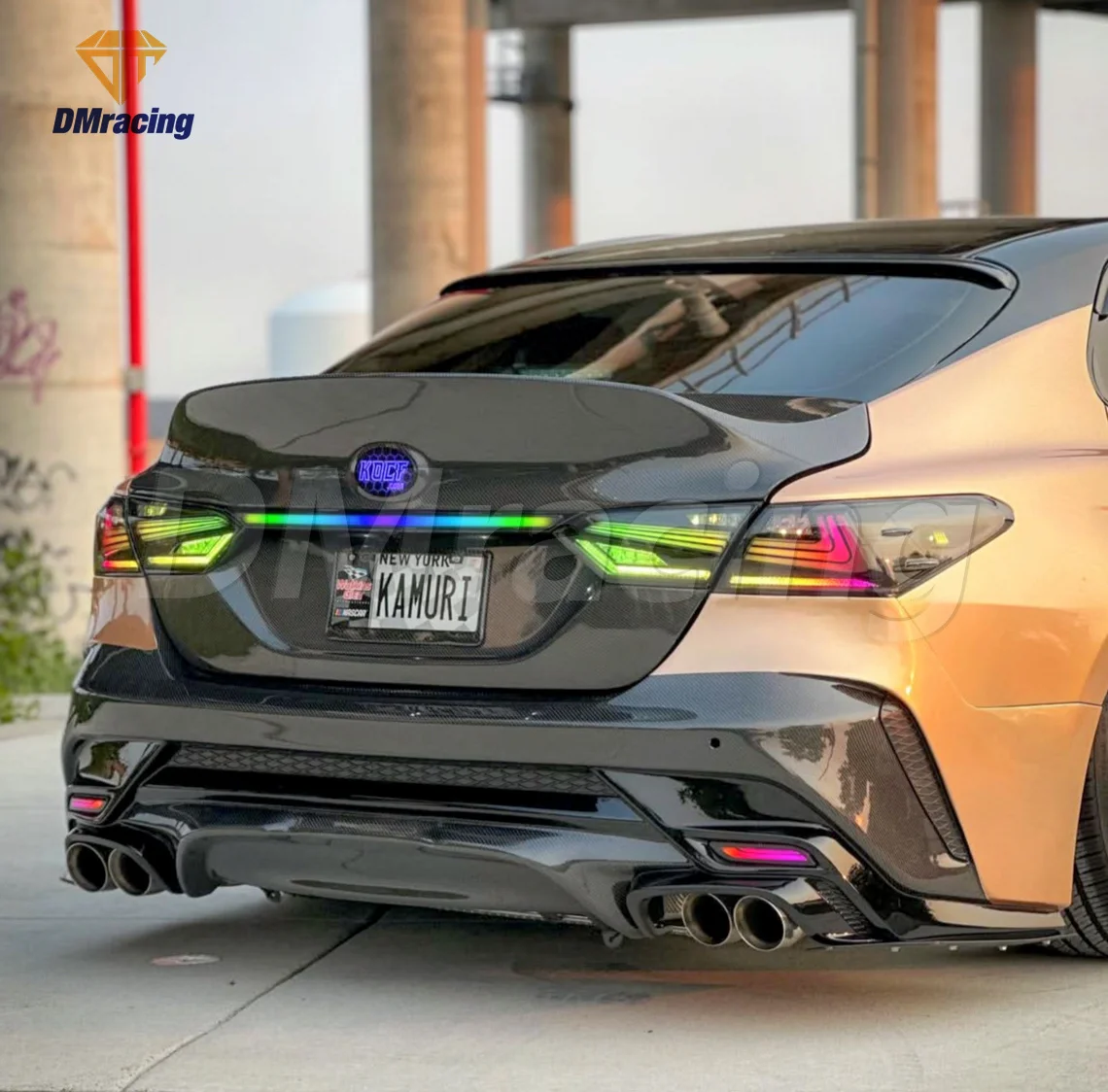 CSL Style Carbon Fiber Ducktail Trunk Lid Boot for Toyta Camry XV70 2018-2022