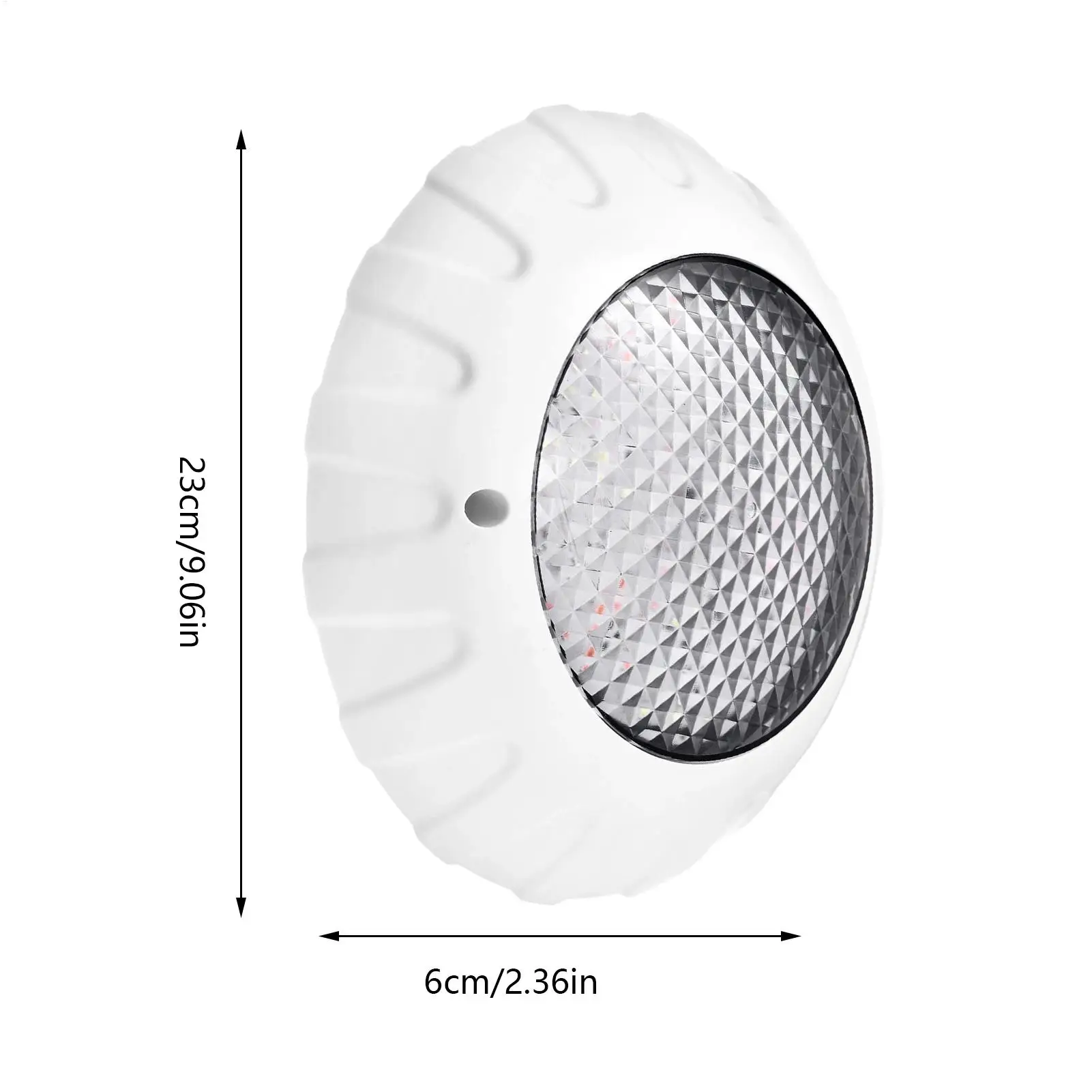 IP68 Waterproof Floating Pool Lights Bright 3000LM Underwater Lamp 6500K For Spa Hot Tub Outdoor Pool And Night Activities view 6