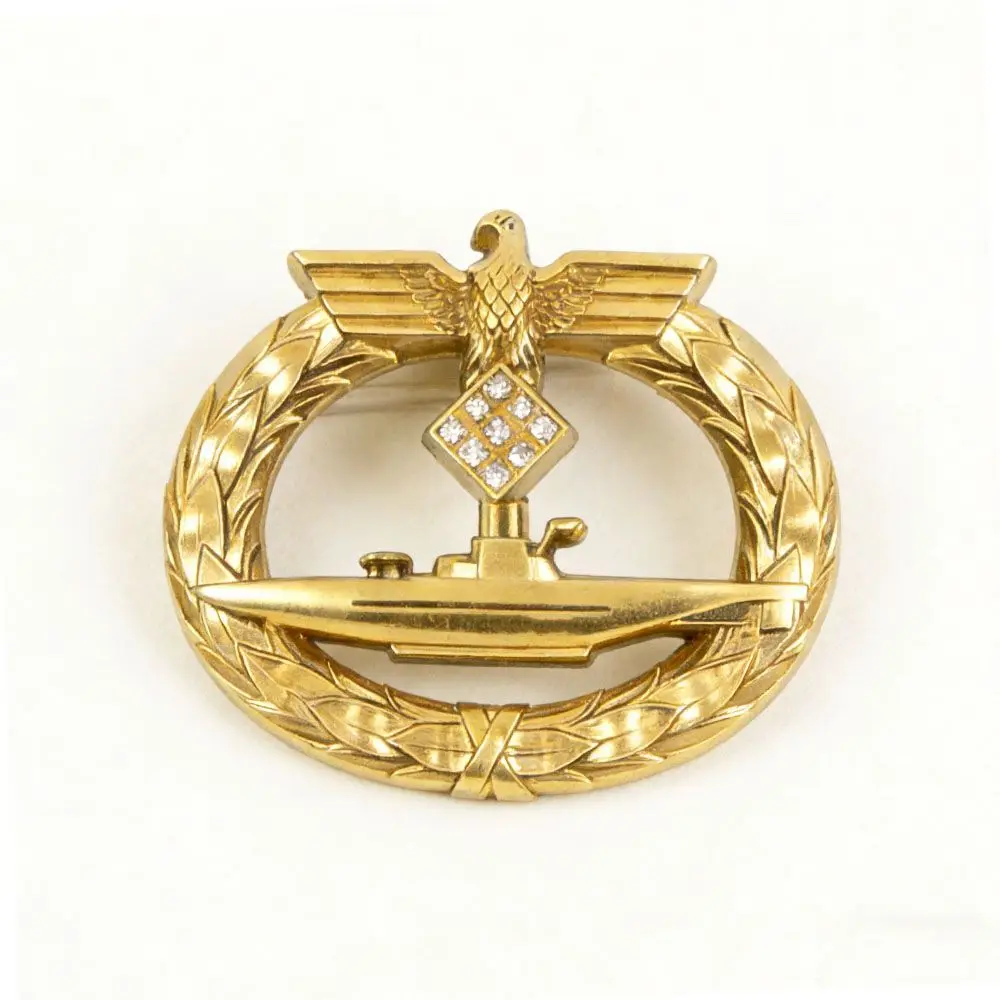 Germany Medal Diamond Special Version Pin Style Badge Decoration Collection Craft Gift