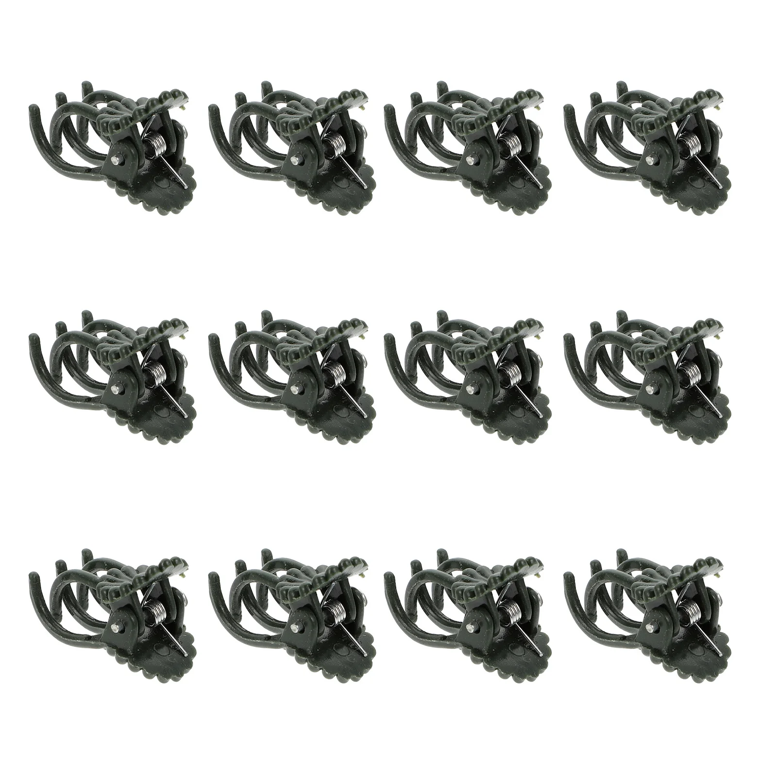 

50Pcs Plastic Plant Clips Orchid Support Clips Reusable Stem Holders for Garden Flowers Vines Tomato Garden Supplies