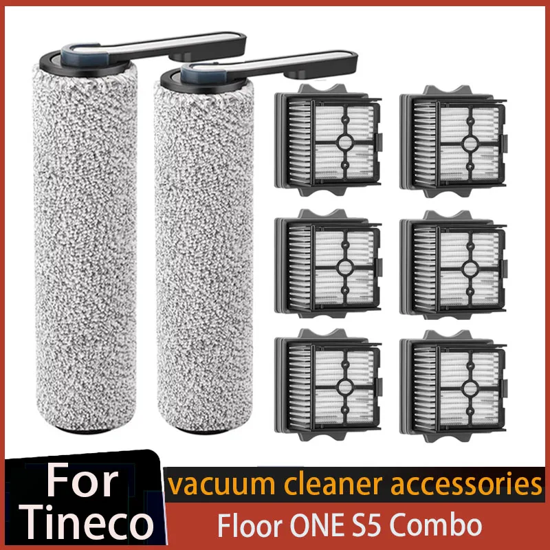 Brosse et filtre de rechange pouro Floor S5 Combo , pièce de rechange pour aspirateur à sec ou à support sans chlore