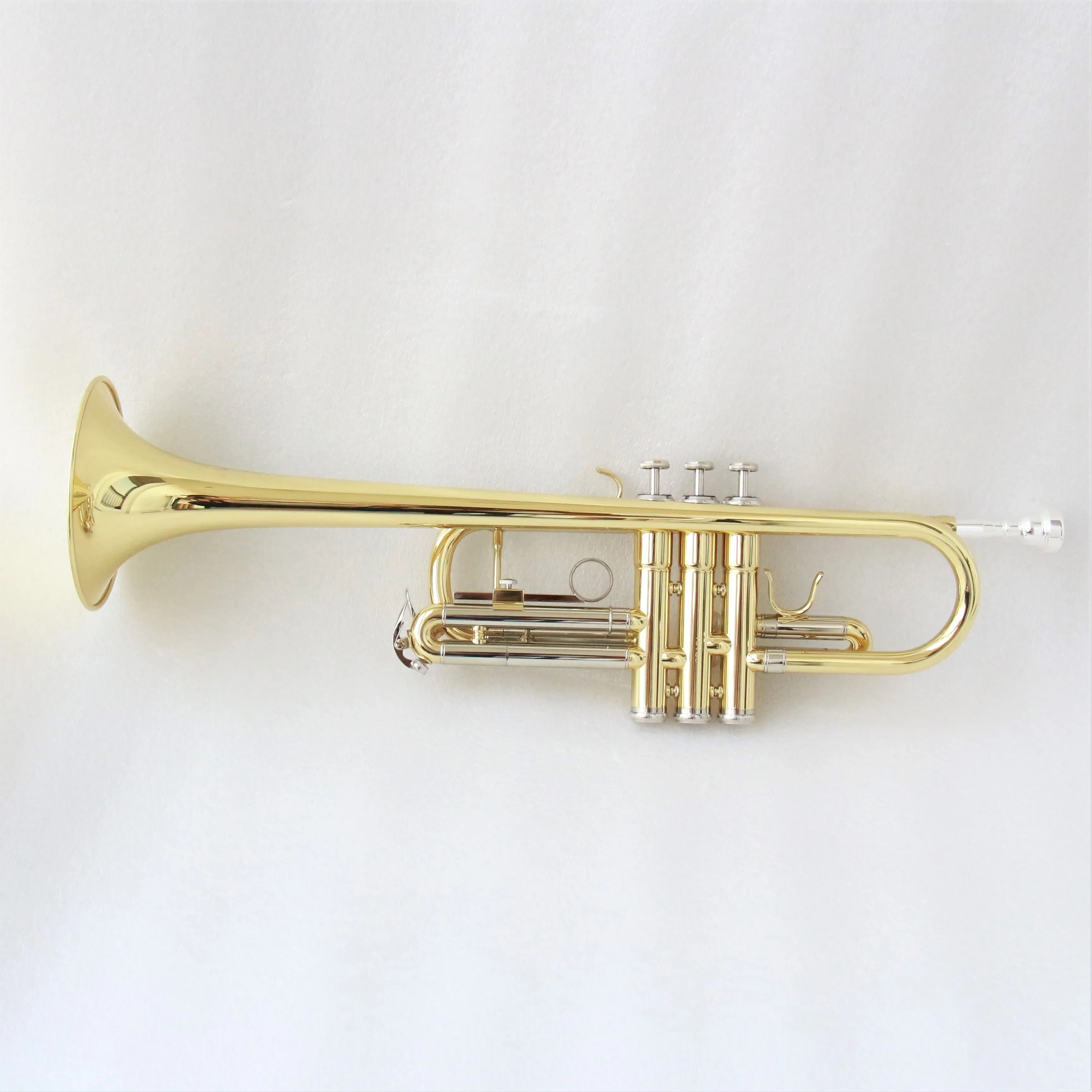 The Cost-effective professional model bb cheap price chinese trumpet music instruments case bag and mouthpiece reeds accessories