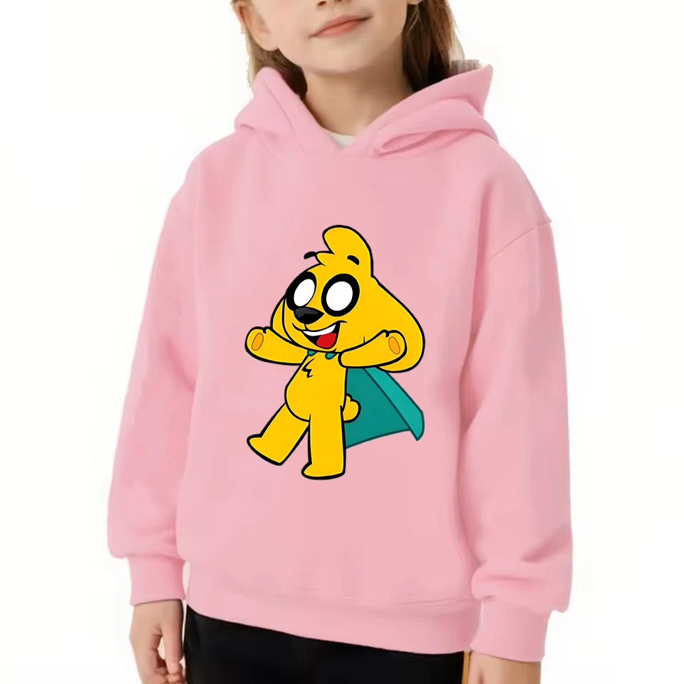 Compadretes Mikecrack Sudadera con capucha de Anime para niñas y niños, Sudadera con capucha de otoño, jersey de manga larga, Tops informales cálidos con estampado de Los Compas