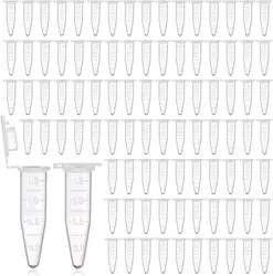 전문 테스트 실험실 실험 원심분리기 튜브, 100PCs, 1.5ml