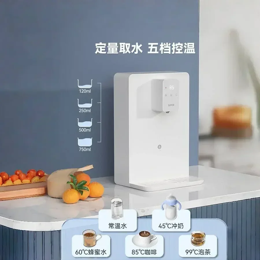 

[новая модель] Трубопроводная машина Мгновенный диспенсер для горячей воды Бытовой настенный быстрый нагрев Самовсасывающий настольный компьютер для бутилированной воды