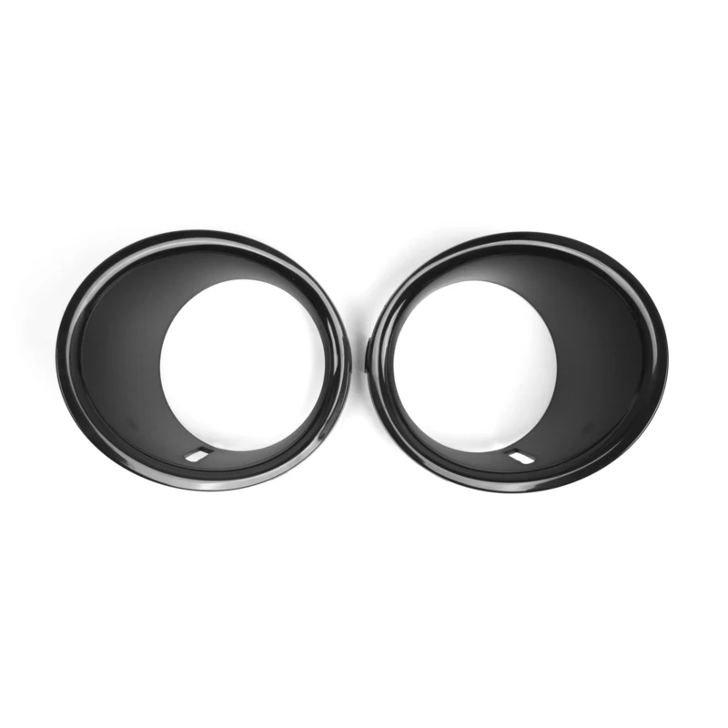 2 Trim Rings Fog Light Chrome Replacement for Mini Cooper R55 R56 R57 2007-2010 Trim Rings ABS Material for Fog light