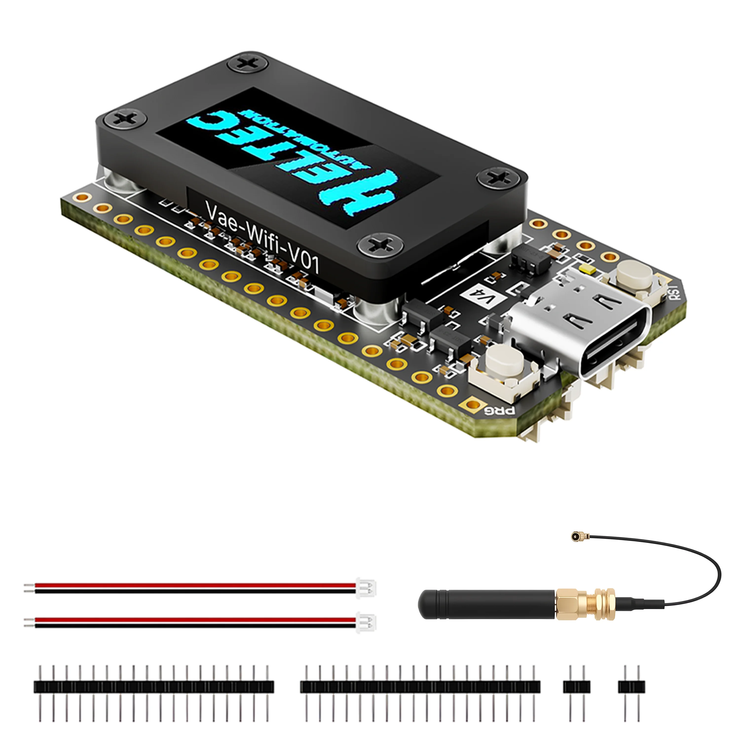 Heltec V4 ESP32 Entwicklungsboard Verbessertes ESP32-S3 SX1262 LoRa-Modul WiFi Bluetooth 2MB mit 915MHz Antenne für Meshtastic