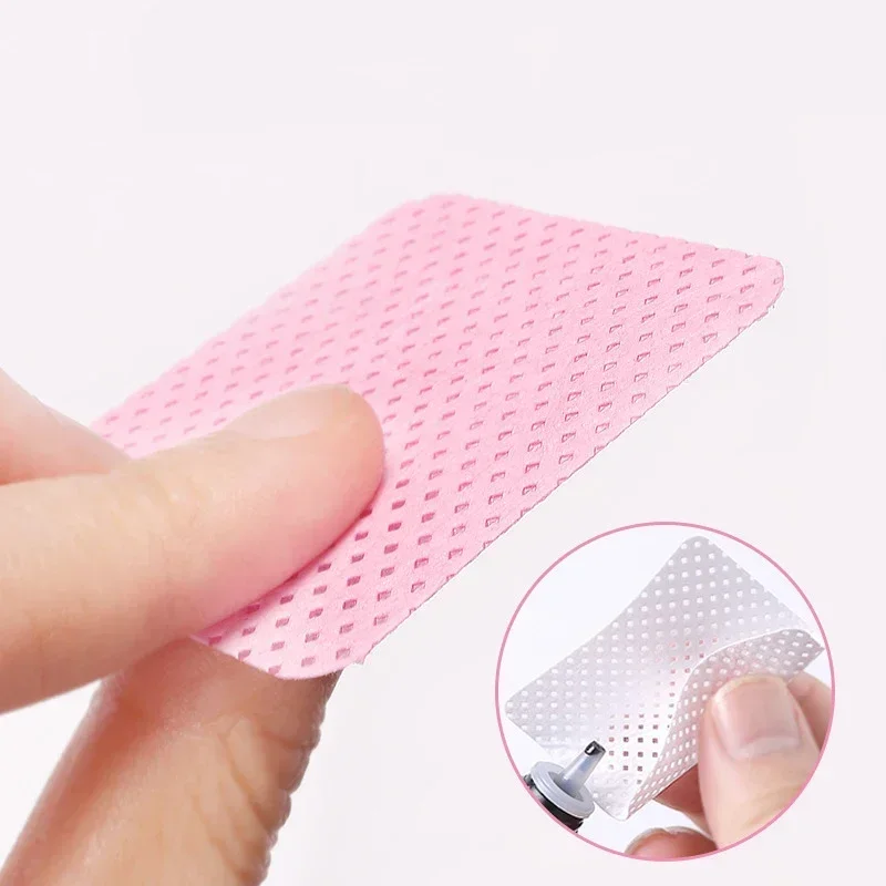 100-540Pc Nail Polish Remover Wipes Nail Cleaning Pads Lint-Free Wipes Napkins Remover Non Woven Nail Pads For Women Girl Salon