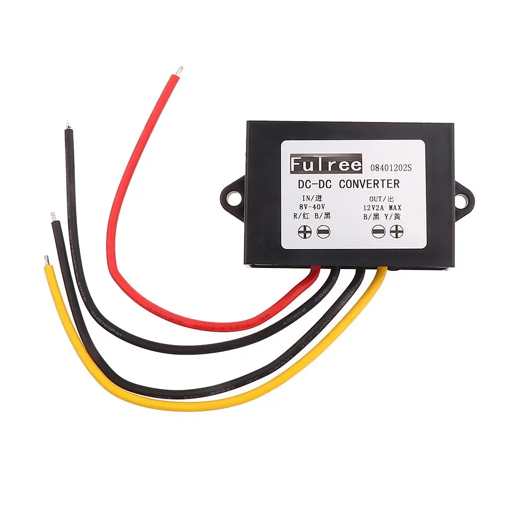 DC/DC 12V/24V/36V Converter 12V to 2A 24W Module Board Volt Regulator Buck Converter