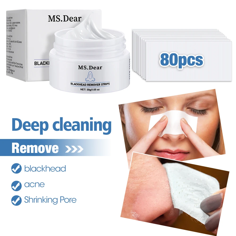 Mitesser Entferner Creme 4 Stück Akne Nadeln Gesicht Reinigungs werkzeuge schwarze Punkte Flecken Akne Behandlung Maske Nase Aufkleber Poren reiniger