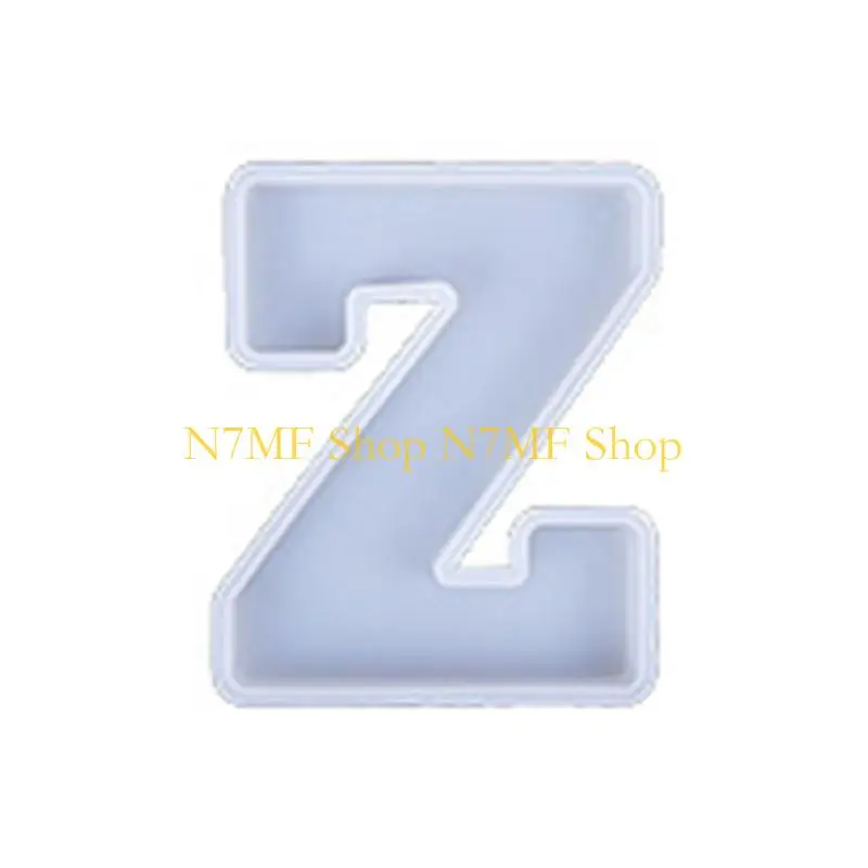 

N7MF Silicone Molds Large 26 Letter Molds Epoxy Resin Molds for DIY Craft Birthday Party Wedding Home Decoration