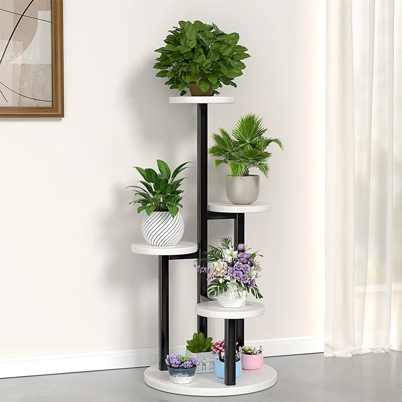 Living room flower rack, balcony floor standing flower rack, succulent rack, indoor multi-layer floor standing flower rack