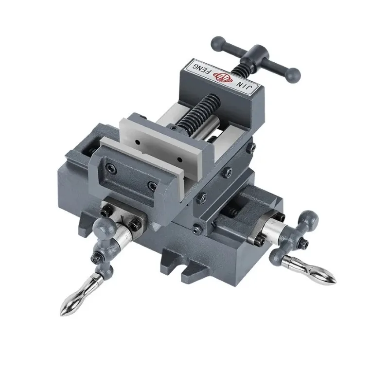 Cross Flat Nose Pliers, Heavy-duty Mobile Table Vice, Drilling and Milling Machine with Cross Table Pliers, 3 and 4 Inches