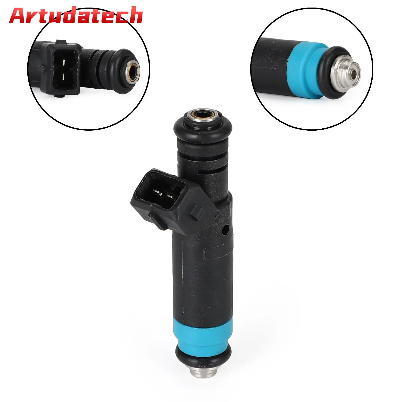 Artudatech 1pcs 80LB 850CC Fuel Injectors FI114992 Fit Siemens Deka EV1 Fit Ford