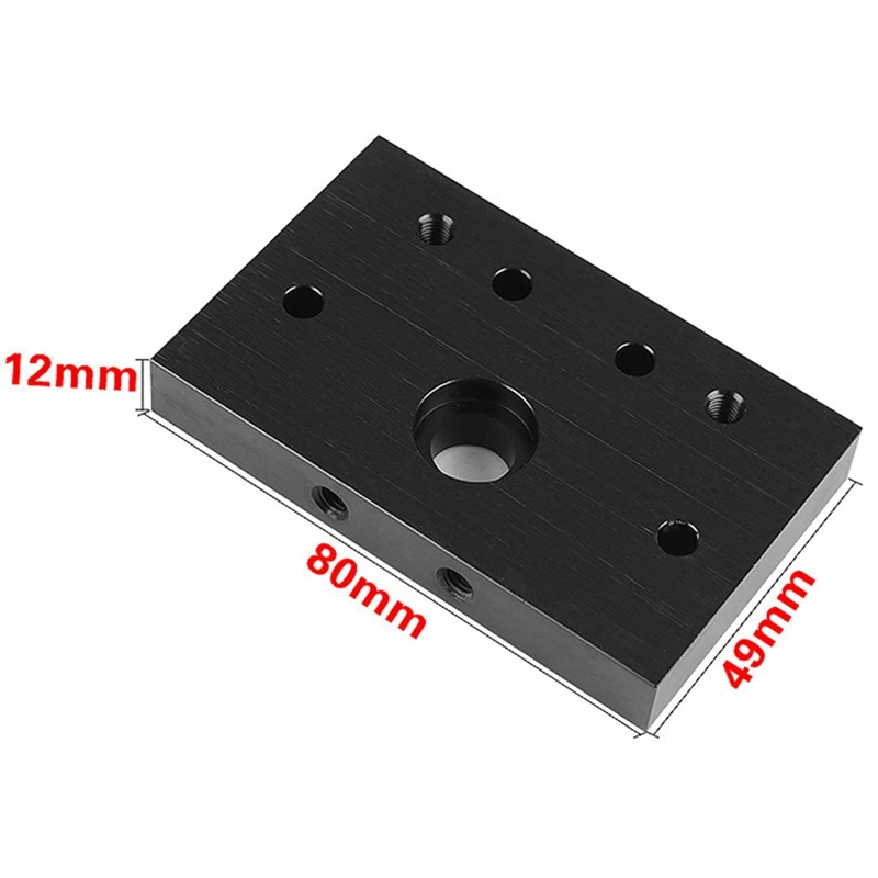 4X C-Beam Face Mounting Plate Screw End Face Fixing Plate Engraving Machine Cnc Accessories Open Source